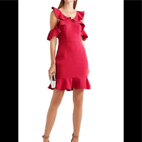 Rachel Zoe Cold Shoulder Mini Dress - Picture 3 of 5